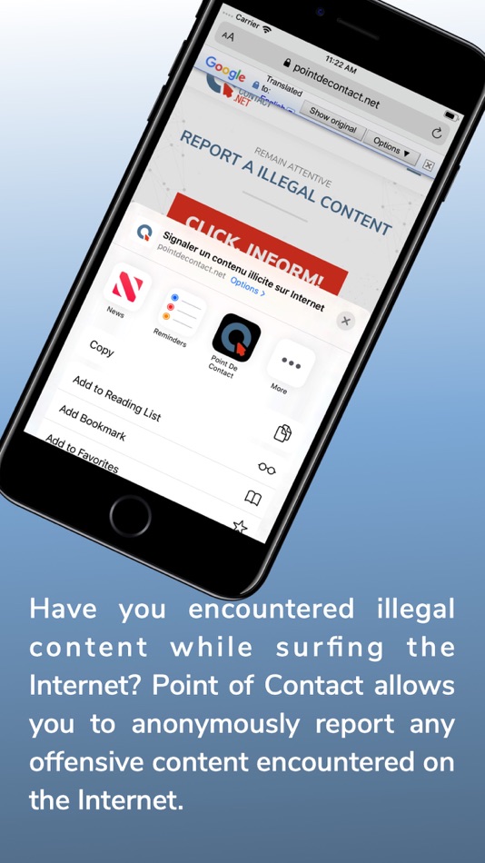 #1. Point De Contact (iOS) By: VERIFROM