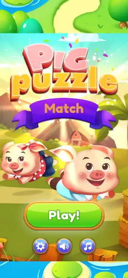 Game screenshot Pigs Puzzle Match apk