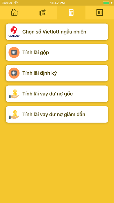 Lãi Suất - Vàng - Ngoại Tệ screenshot 4