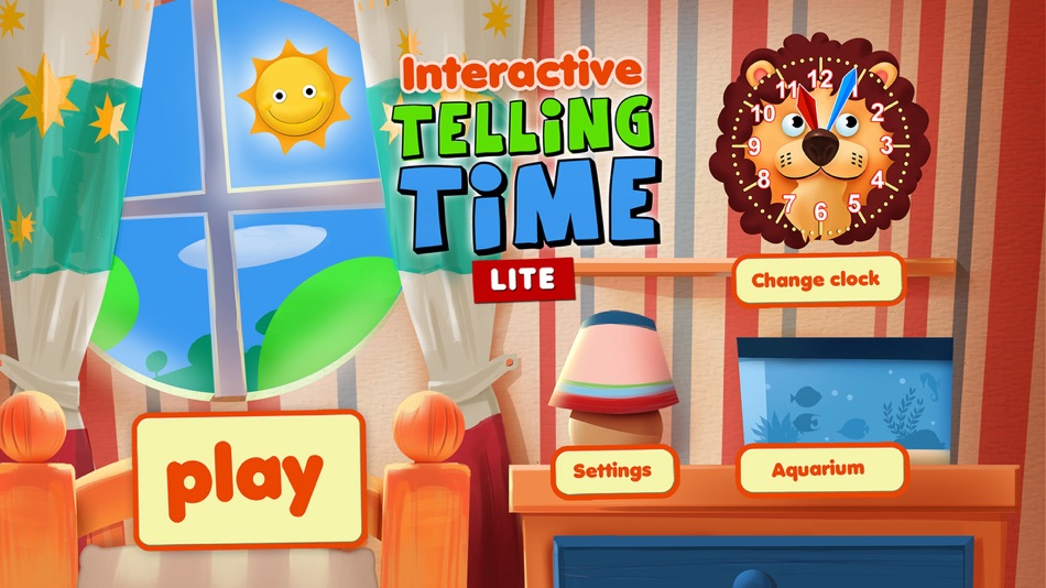 #1. Interactive Telling Time (iOS) 由: GiggleUp Kids Apps And Educational Games Pty Ltd