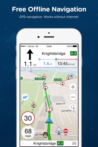 Navmii Offline GPS - náhled