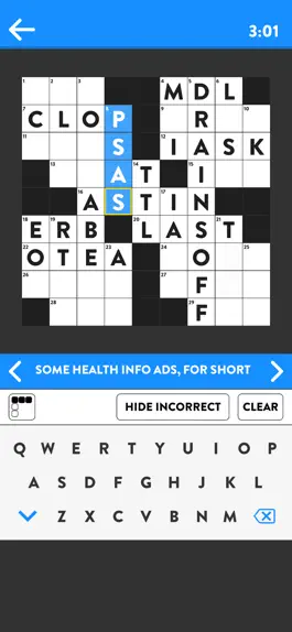 Game screenshot Crossword • hack