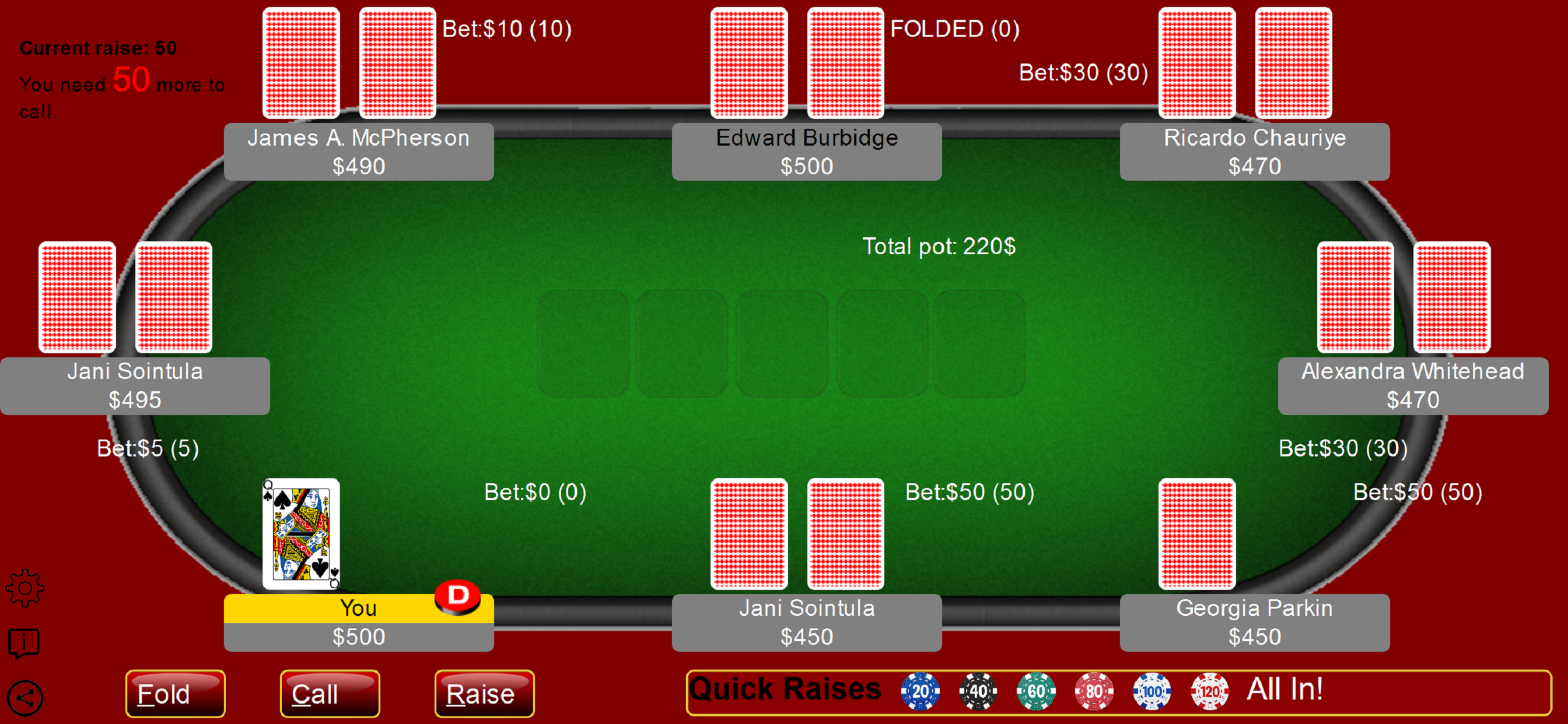 Texas Poker - Offline Card Gam