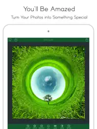 Circular Tiny Planet Editor ipad bilder 2