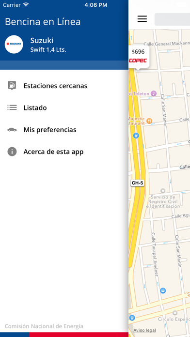 Screenshot #1 pour Bencina en Línea