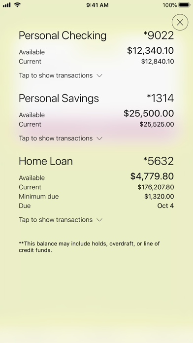 Jovia Financial Credit Union Screenshot