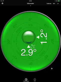 Bubble level and Clinometer iPad image 2