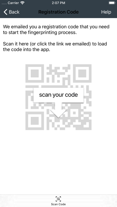 Sterling Identity Fingerprints Screenshot