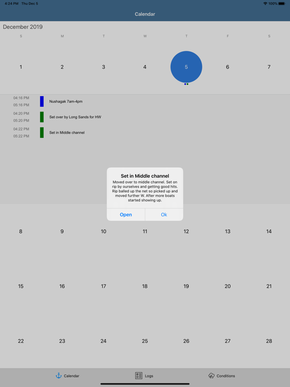 Captain's Almanac iPad screenshot 6 - Navigation app