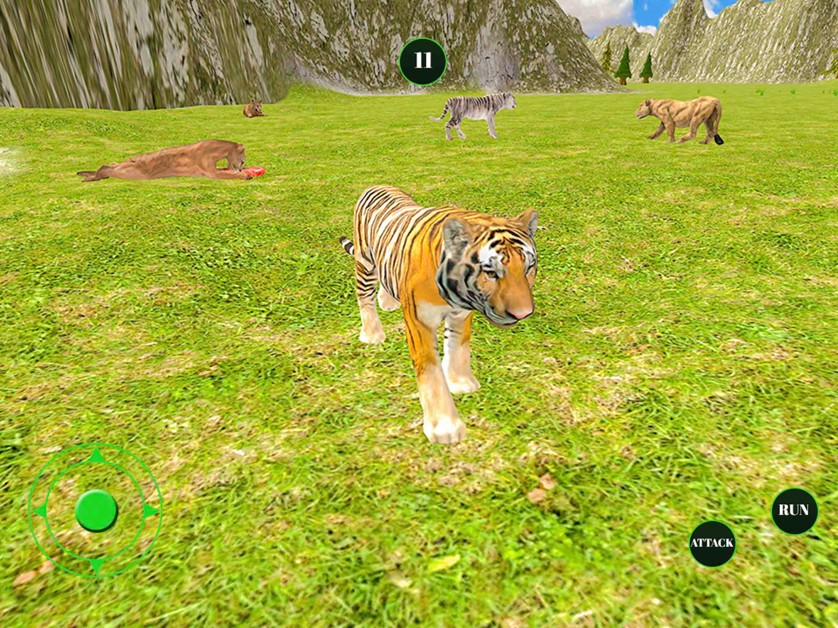 The Lion Forest Wild Animal screenshot 8