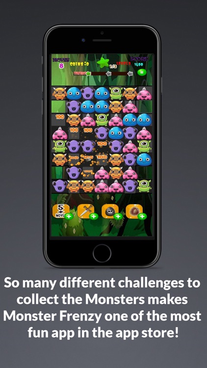 Monster Frenzy Match 3 game screenshot-4