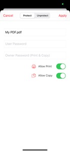 PDF Password screenshot #2 for iPhone