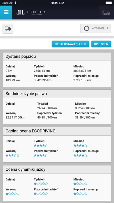 Lontex GPS Screenshot