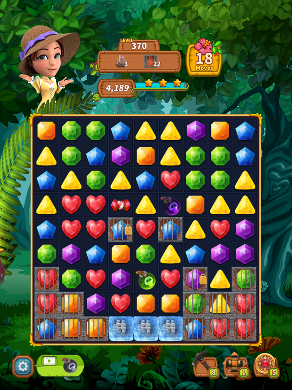 Screenshot #6 pour Jewel Park - Match 3 Puzzle
