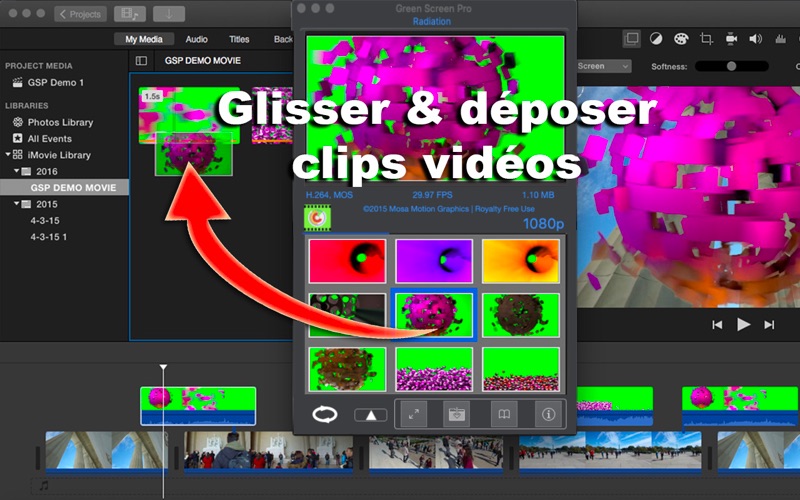 Screenshot #2 pour Écran vert Pro