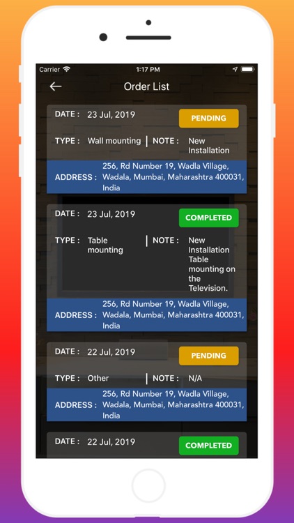 TV Mounting Service Customer screenshot-8