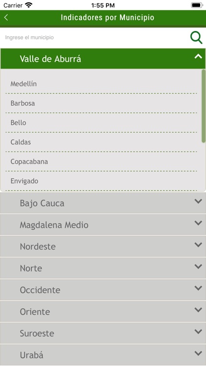 Indicadores Antioquia