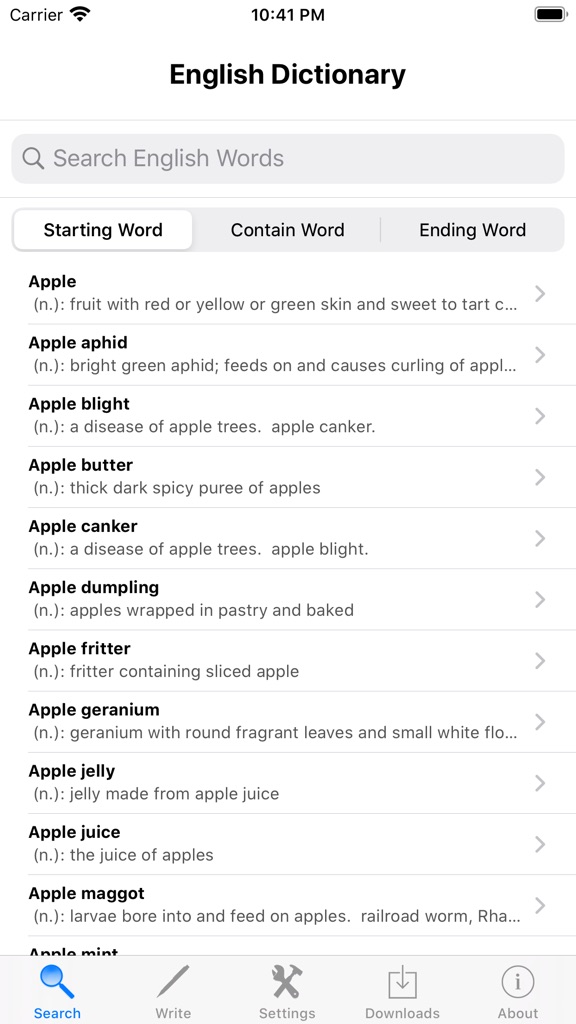 【图】English Audio Dictionary(截图1) 【图】English Audio Dictionary(截图1)