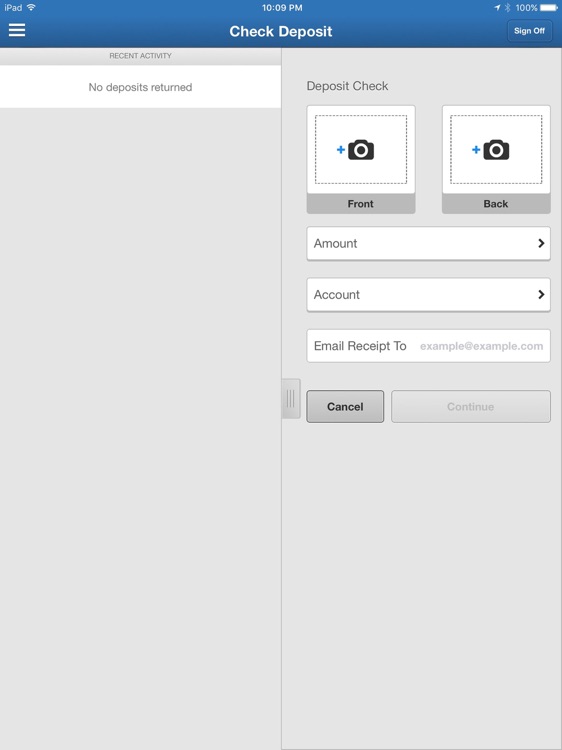 Commercial Capital Bank iPad screenshot-4