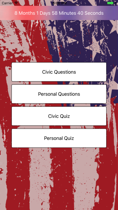US Citizenship Test 2020. Screenshot 1 - AppWisp.com US Citizenship Test 2020. Screenshot 1 - AppWisp.com