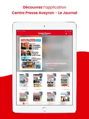 centre presse le journal iPad Captures Décran 1