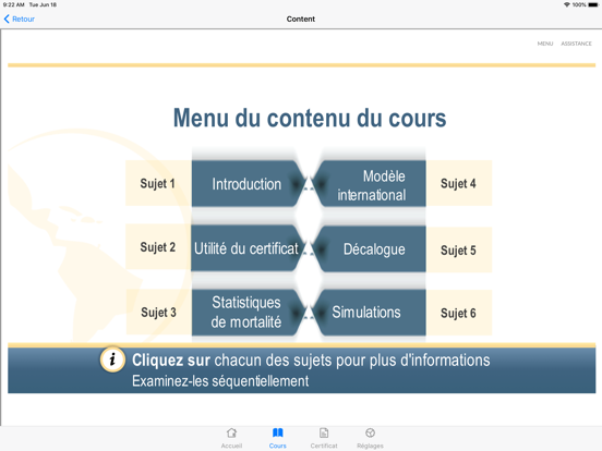 Screenshot #5 pour Curso Certificado Defunción