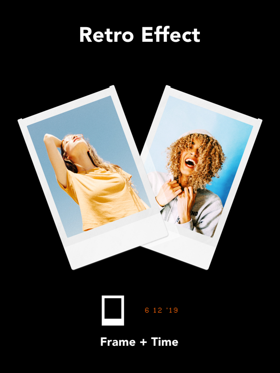 Kuji Cam - Vintage Camera iPad screenshot 1 - Photo & Video app