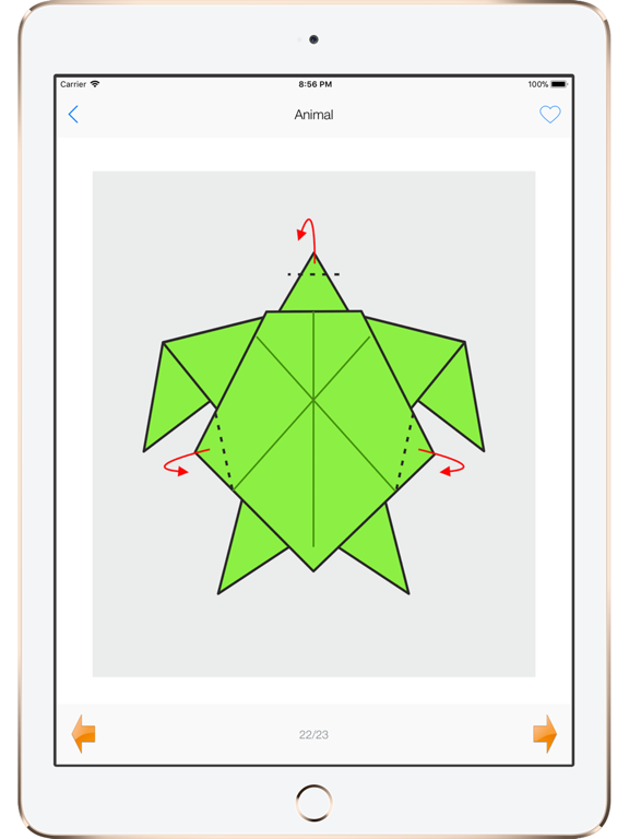 Origami Creator: Fold & Learn iPad screenshot 8 - Graphics & Design app