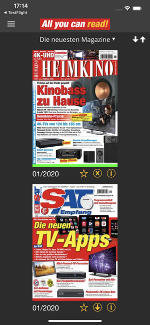 All you can read-Zeitschriften(圖1)-速報App