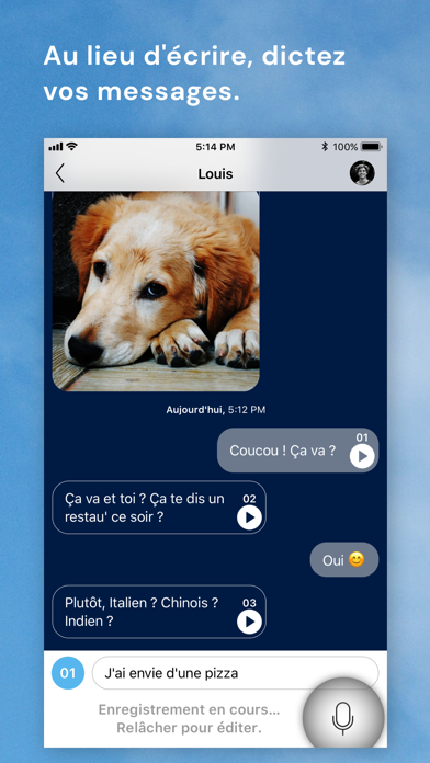 Screenshot #1 pour Coucou Messenger: Chat Privée