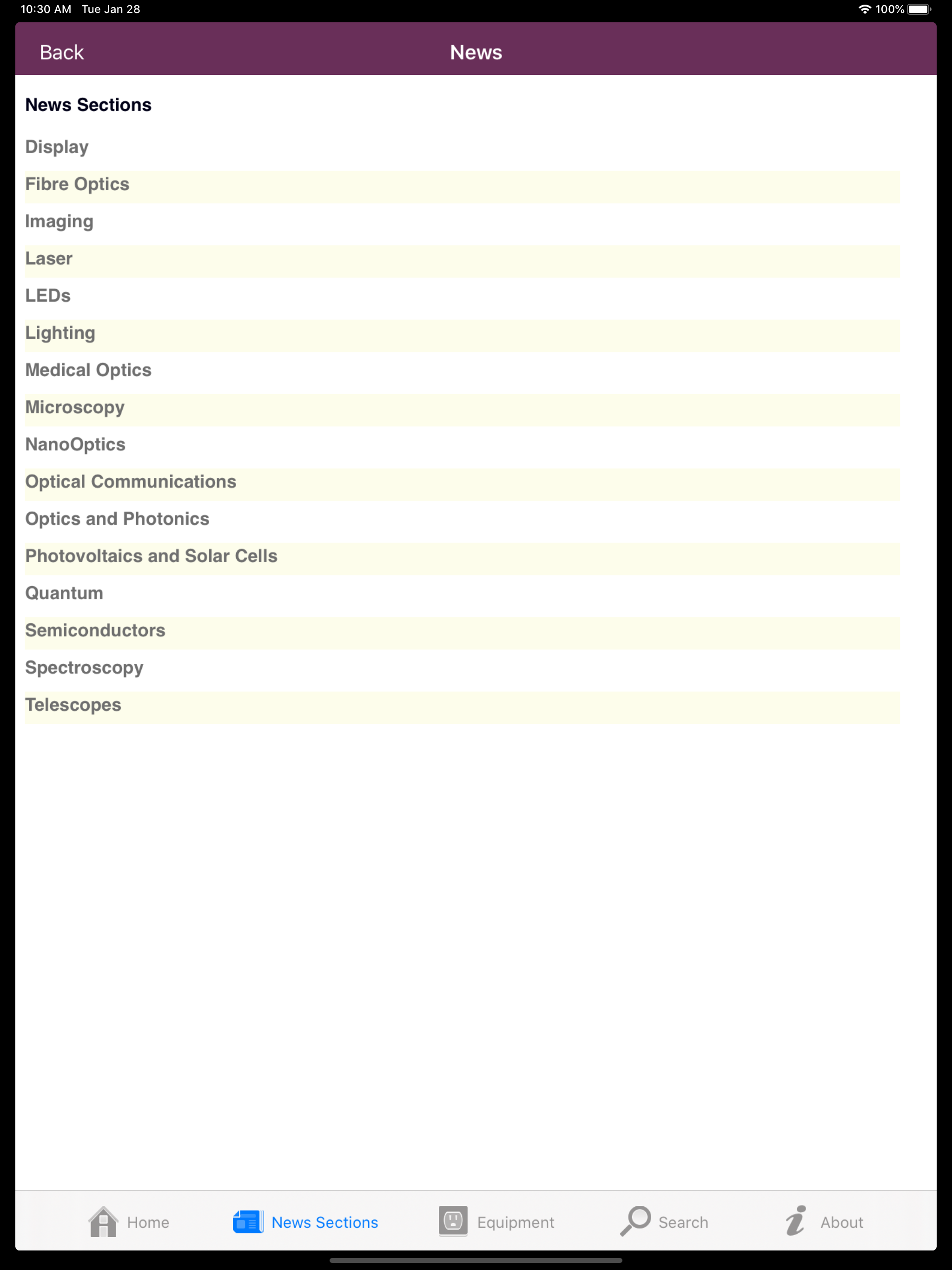 AZoOptics screenshot 9