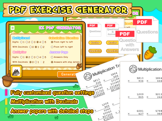 HF Multiplication Trainer iPad screenshot 6 - Education app