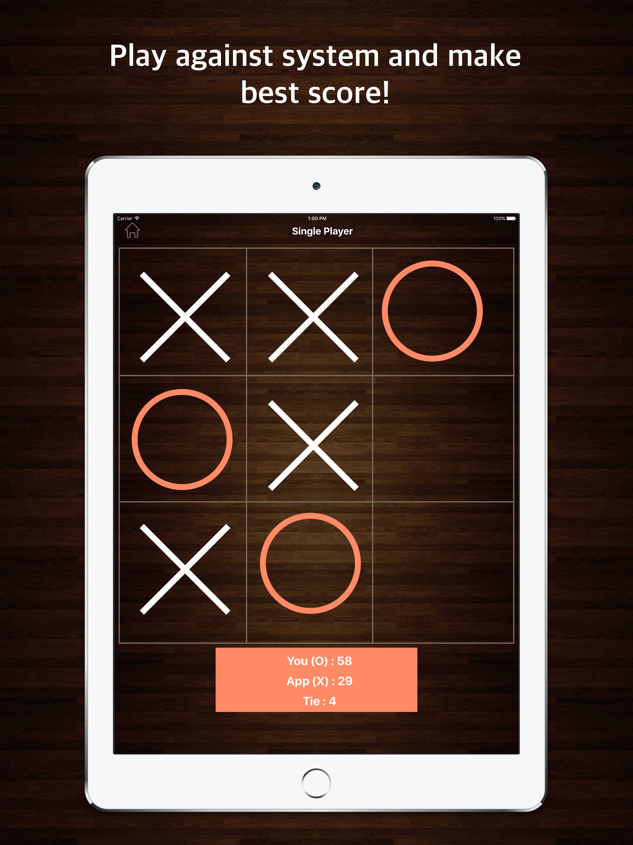 Tic Tac Toe -Noughts and cross