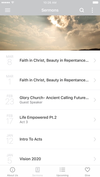 Glory Church LA Screenshot