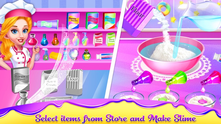 Glitter DIY Slime Maker Games screenshot-8