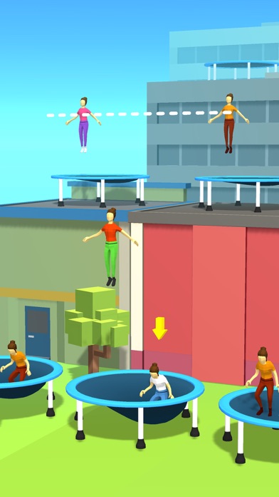 Double Bounce Trampolin screenshot 2