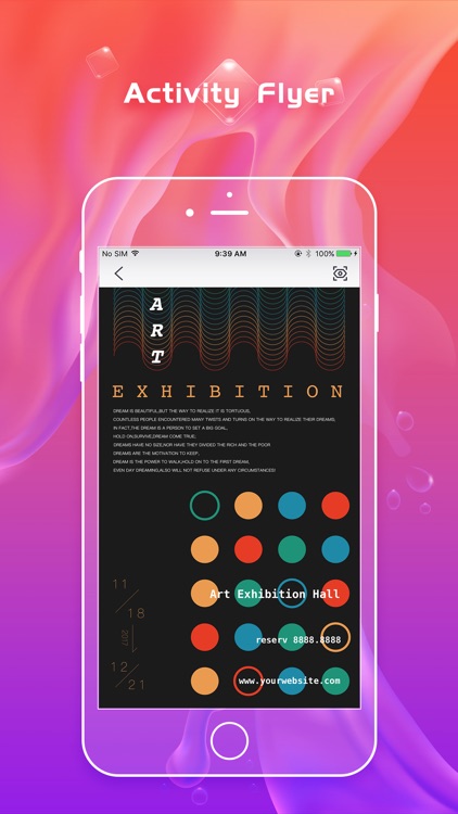 Poster Design - Flyers Maker screenshot-3