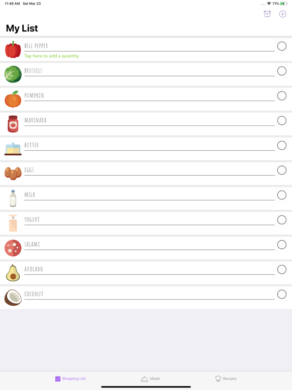 Ketogenic Keto diet food list iPad screenshot 6 - Lifestyle app