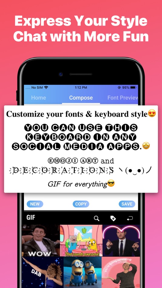 Font App - Cool Fonts Keyboard - 3.7 - (iOS)