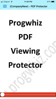 progwhiz pdf viewer iPhone Captures Décran 1