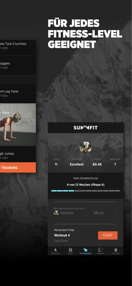SummFit - Bodyweight Workouts