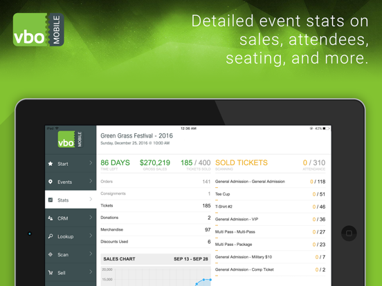 VBO Mobile iPad screenshot 3 - Business app
