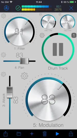 WiDI MIDI Studio screenshot 1