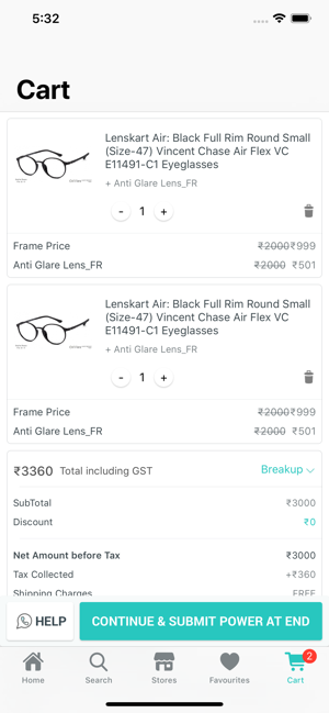 Lenskart: Eyeglasses, Contacts(圖5)-速報App