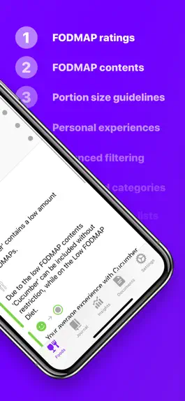 Game screenshot FODMAPLAB: Low FODMAP Diet App hack