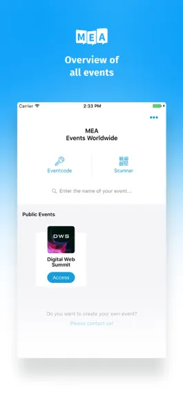 Game screenshot Mobile Event App mod apk