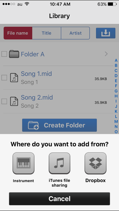 MusicSoft Manager Screenshot