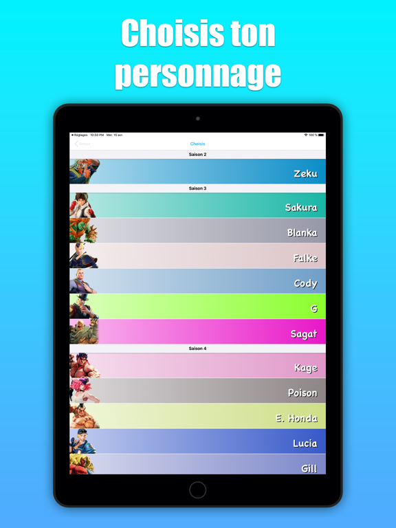 Screenshot #6 pour SFV Frame Data