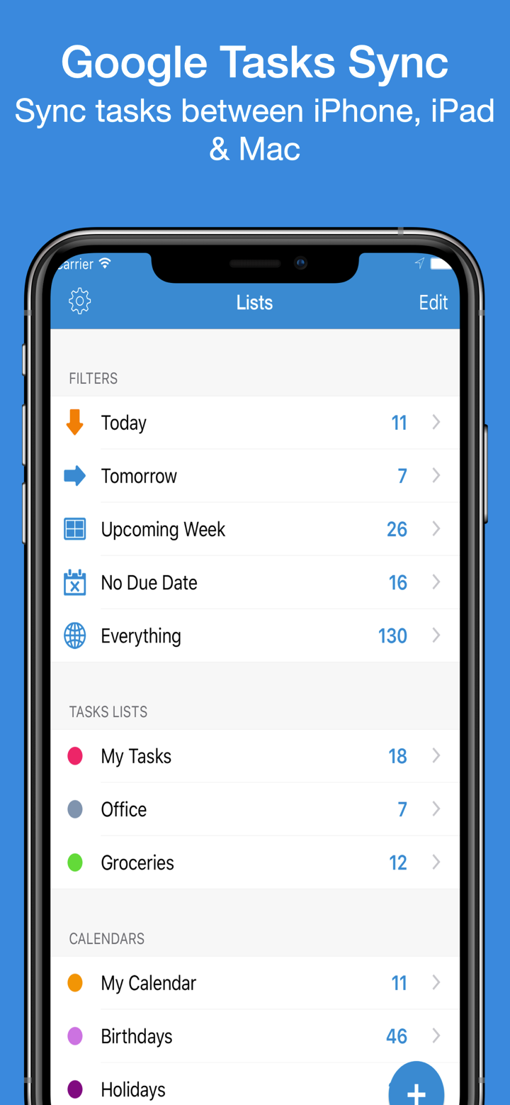 gTasks Pro for Google Tasks screenshot 1