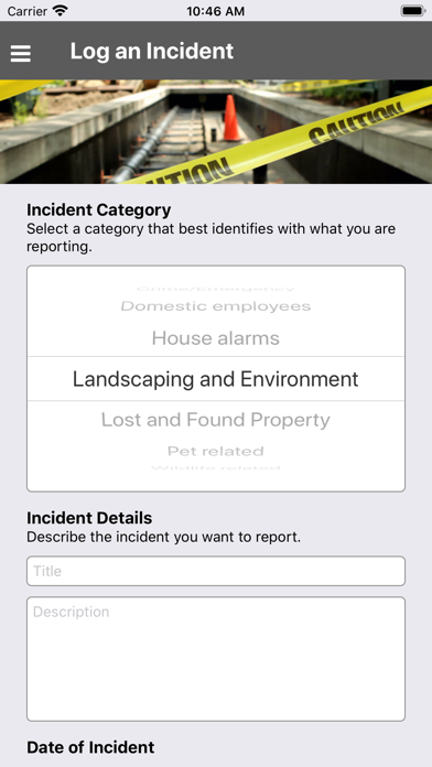 Zululami Resident's App Screenshot
